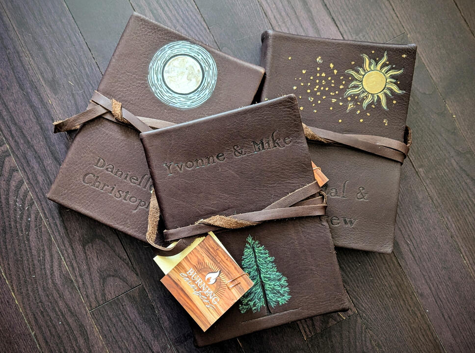 Set of Leather Journals