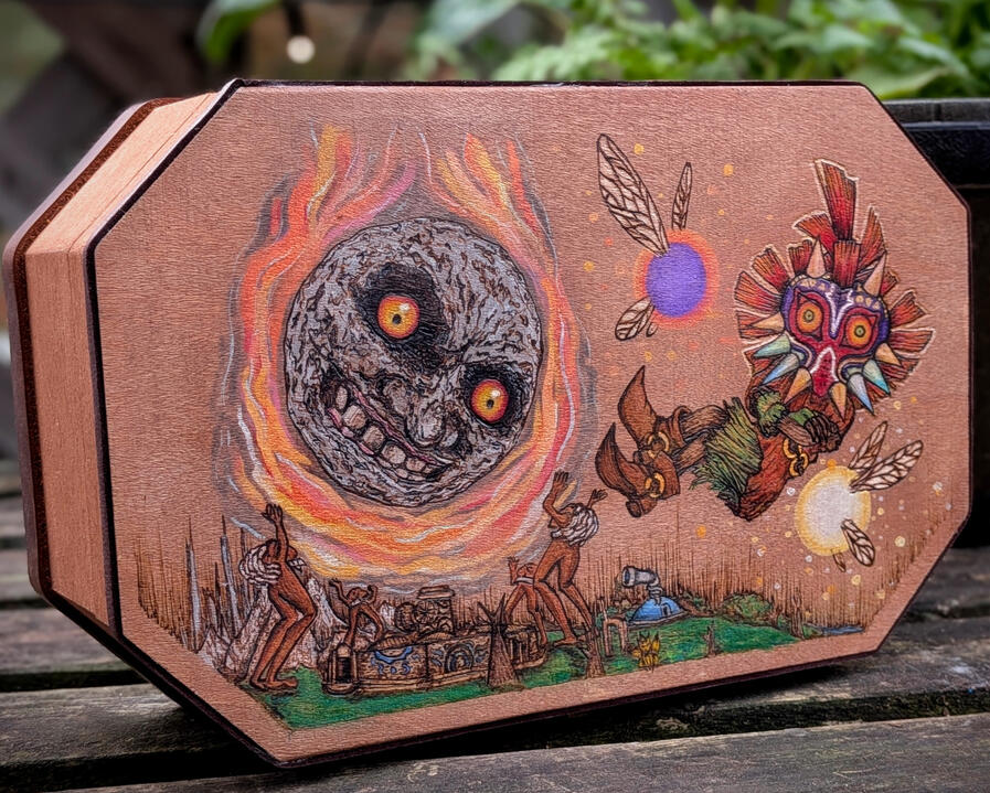 Majora's Mask Dice Box Majora's Mask Dice Box